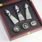 3PCS 1981 1988 2021 AFC Cincinnati Bengals Super Bowl Championship ring and Trophy (518)