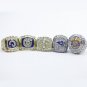 5PCS Los Angeles Rams Super Bowl Championship Rings size 11 without case（524）