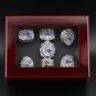 Brady New England Patriots and Tampa Bay Buccaneers championship rings with case（488）