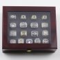 17PCS 2010-2022 Fantasy Football Championship Ring FFL RING Size 11 with case（526）