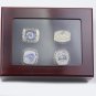 4PCS Los Angeles Rams Super Bowl Championship Rings Set with case（532）