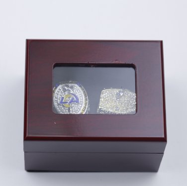 2PCS 1999 2021 Los Angeles Rams Super Bowl Championship Rings Set with case&iuml;&frac14;�533&iuml;&frac14;�