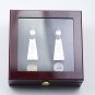 2PCS 1999 2021 Los Angeles Rams Super Bowl Championship Rings and Trophy Set with case（534）