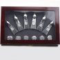 6PCS MVP Brady New England Patriots championship rings and Trophy Set with case （546）