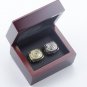 2PCS 1985 Chicago Bears Payton Super bowl championship rings 11 size with case &iuml;&frac14;�554&iuml;&frac14;�