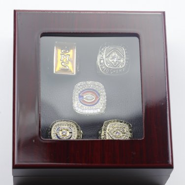 5PCS Chicago Bears super bowl championship rings Set 11 size with case &iuml;&frac14;�555&iuml;&frac14;�