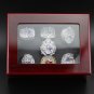 7PCS MVP Brady New England Patriots and Tampa Bay Buccaneers SB rings with case （570）
