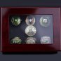 7PCS Set Green Bay Packers super bowl championship ring size 11 with case &iuml;&frac14;�573&iuml;&frac14;�