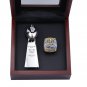 2015 Denver BRONCOS Super Bowl Championship Ring and Trophy Set with case （578）