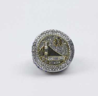 2015 Golden State Warriors Thompson NBA Championship ring 11 size&iuml;&frac14;�647&iuml;&frac14;�
