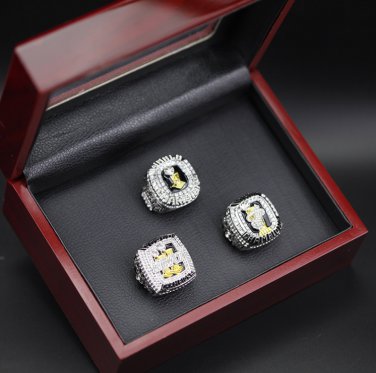 Set 2006 2012 2013 Miami Heat NBA championship rings 11 size with case&iuml;&frac14;�702&iuml;&frac14;�