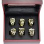 Full set 6 pcs Chicago Bulls NBA championship rings 11 size without case&iuml;&frac14;�703&iuml;&frac14;�