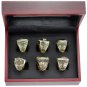 Full set 6 pcs Chicago Bulls NBA championship rings 11 size with case&iuml;&frac14;�703&iuml;&frac14;�