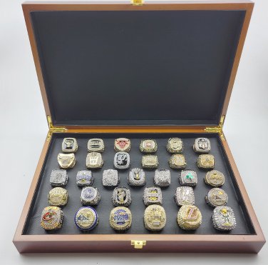 31PCS Set 1991-2021 NBA world championship rings 11 size with case&iuml;&frac14;�709&iuml;&frac14;�