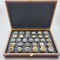 31PCS Set 1991-2021 NBA world championship rings 11 size with case（709）