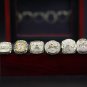 6PCS ONE Set Los Angeles Lakers NBA Basketball championship ring Kobe ring 11S without case(720)