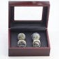 4PCS Golden State Warriors NBA world championship rings Thompson rings 11S with case(724)