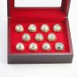11PCS Boston Celtics NBA championship rings Bill Russell rings without case&iuml;&frac14;�733&iuml;&frac14;�