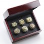 6PCS ONE Set Los Angeles Lakers NBA Basketball championship ring Kobe ring 11S with case&iuml;&frac14;�744&iuml;&frac14;�