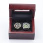 2PCS 1971 2021 Milwaukee Bucks Basketball NBA Championship Rings 11S without case&iuml;&frac14;�753&iuml;&frac14;�