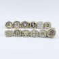 12PCS Los Angeles Lakers NBA Basketball championship rings without case（761）