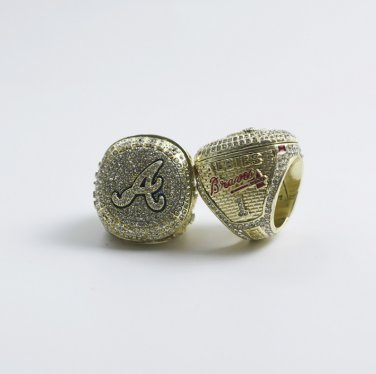 2021 Atlanta Braves MLB world series ring 1# 11 size &iuml;&frac14;�790&iuml;&frac14;�