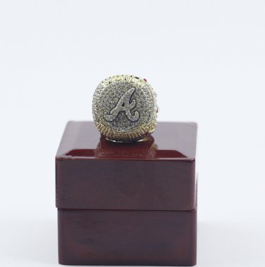 2021 Atlanta Braves MLB world series ring 13# 11 size with case&iuml;&frac14;�794&iuml;&frac14;�
