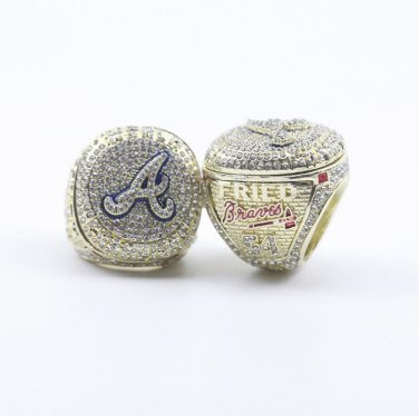 2021 Atlanta Braves MLB world series ring 54# 11 size&iuml;&frac14;�797&iuml;&frac14;�