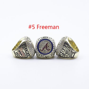 2021 Atlanta Braves MLB world series championship fan ring 5# 11 size&iuml;&frac14;�814&iuml;&frac14;�