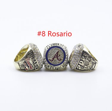 2021 Atlanta Braves MLB world series championship fan ring 8# 11 size&iuml;&frac14;�815&iuml;&frac14;�