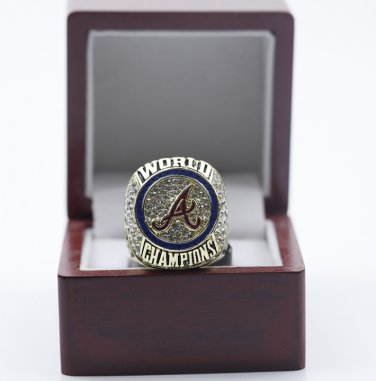 2021 Atlanta Braves MLB world series championship fan ring 13# 11 size with case&iuml;&frac14;�817&iuml;&frac14;�