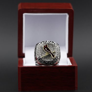 2011 St. Louis Cardinals MLB world series championship ring 11 size with case&iuml;&frac14;�820&iuml;&frac14;�