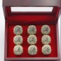 9PCS NAMES 2021 Atlanta Braves MLB world series championship rings 11 size without case&iuml;&frac14;�1001&iuml;&frac14;�