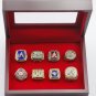 8PCS NAMES 2022 Atlanta Braves MLB world series championship rings 11 size with case&iuml;&frac14;�1002&iuml;&frac14;�