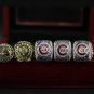 5PCS Set Chicago Cubs MLB world series championship rings 11 size with case（1005）