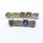 9PCS Atlanta Braves MLB world series championship rings 11 size without case（1010）