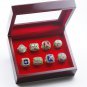 8PCS Atlanta Braves MLB world series championship rings 11 size without case&iuml;&frac14;�1011&iuml;&frac14;�