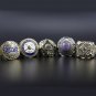 5PCS New York Giants MLB world series championship rings 11 size without case（1025）