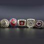 5PCS Cincinnati Reds MLB world championship rings 11 size without case（1028）