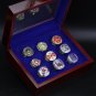 Set 9PCS Boston Red Sox MLB world championship rings 11 size without case&iuml;&frac14;�1045&iuml;&frac14;�