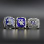 3PCS 1996 1998 2012 Kentucky Wildcats NCAA championship rings 11 size without case（1054）