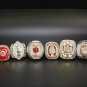 Set 6 PCS Clemson Tigers NCAA championship rings 11 size without case（1056）