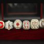 Set 6 PCS Clemson Tigers NCAA championship rings 11 size with case&iuml;&frac14;�1056&iuml;&frac14;�