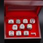 Set 10 PCS New Ohio State Buckeyes NCAA championship rings 11 size without case&iuml;&frac14;�1059&iuml;&frac14;�