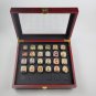 24PCS alabama crison tide NCAA championship rings 11 size with case（1061）