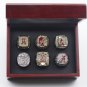 6PCS alabama crison tide NCAA championship rings 11 size with case&iuml;&frac14;�1063&iuml;&frac14;�