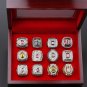 Set 12 PCS New Ohio State Buckeyes NCAA championship rings 11 size without case&iuml;&frac14;�1071&iuml;&frac14;�