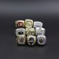 9PCS LSU Lousiana State University NCAA championship rings 11 size without case（1074）
