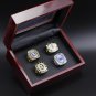4PCS PENN STATE NITTANY LIONS NCAA championship rings 11 size with case（1075）