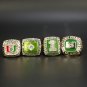 1987 1989 1991 2001 Miami Hurricans NCAA championship rings without case（1087）